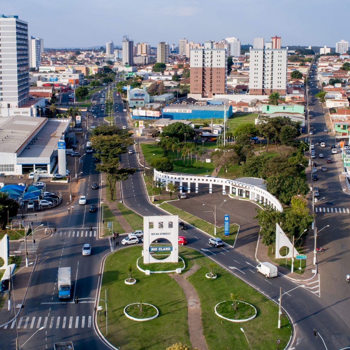 Regionalização da Cidade de Rio Claro